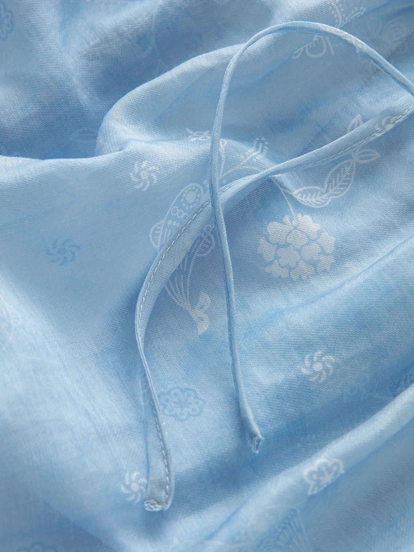 XWI Women's Lyocell Dress - Blue Tie-Dye Vacation Dress, Sleeveless Mid-Length H-Line Silhouette, Machine Washable Spring\u002FSummer Beachwear for Casual Outings & Resort Stays, Beach Dresses, Lightweight Fabric