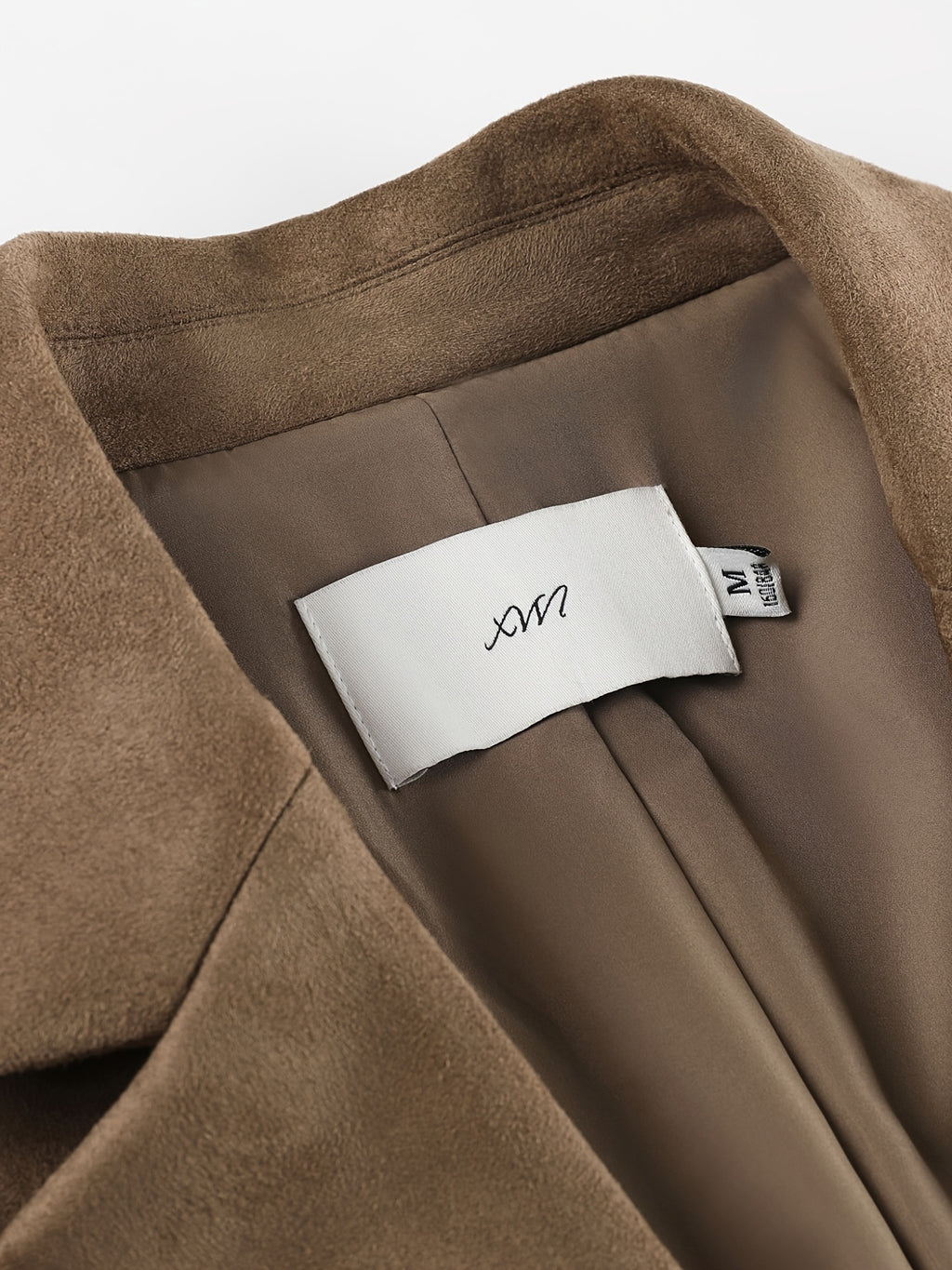 Women'S Blazer - Elegant Brown, Structured H-Silhouette Jacket for Office, Formal Events & Everyday - Spring\u002FFall Outerwear Coat - XWI Women'S Professional Suit Jacket, Office Wear, Raglan Sleeves, Tailored Fit, Stylish Outerwear, Working Women