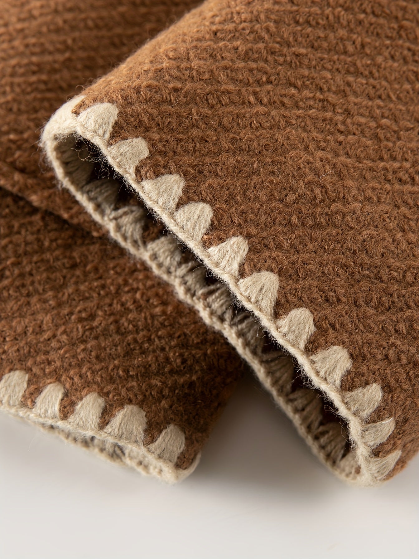 1pc XWI Elegant Polyester Knit Cardigan - Women'S Color Block Long Sleeve Casual Jacket with Contrast Binding, Single Breasted Placket, Non-Stretch Fabric for Fall\u002FWinter Outings