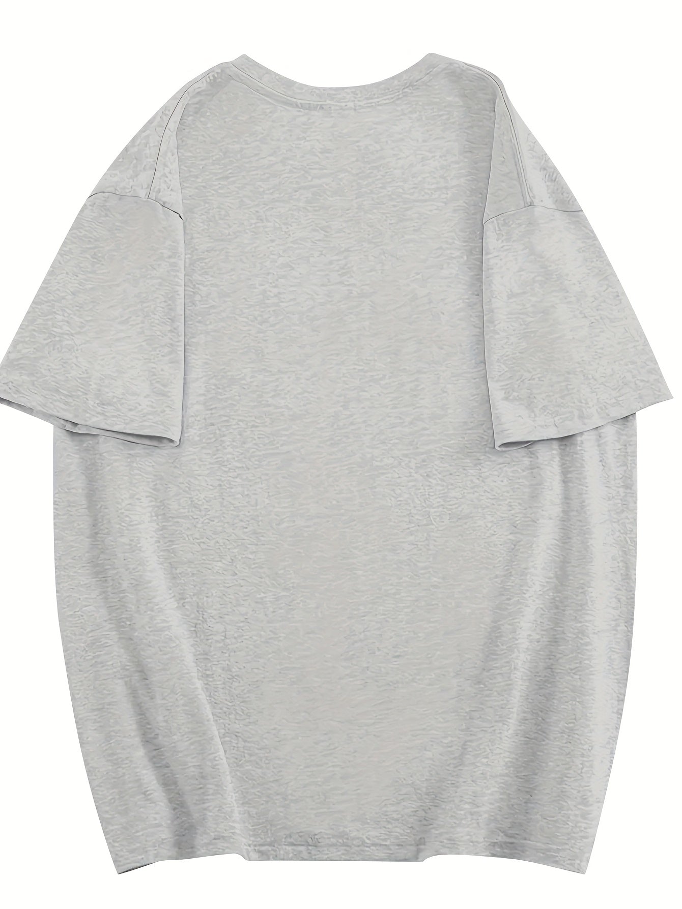 Plus Size, Women's Plus Size Oversized T-Shirt - Loose Fit Casual Everyday & Formal Tops - Soft Everyday Korean\u002FJapanese Style Blouse - Machine Washable Spring\u002FSummer Wardrobe Essential, Medium Stretch Fabric