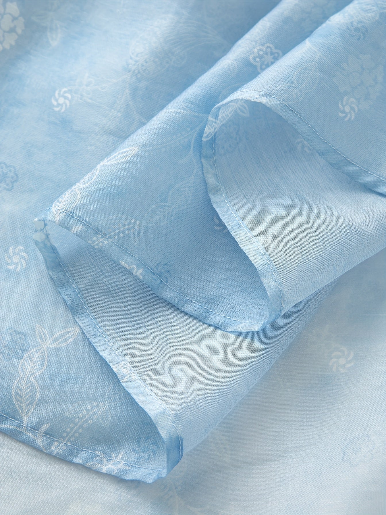 XWI Women's Lyocell Dress - Blue Tie-Dye Vacation Dress, Sleeveless Mid-Length H-Line Silhouette, Machine Washable Spring\u002FSummer Beachwear for Casual Outings & Resort Stays, Beach Dresses, Lightweight Fabric